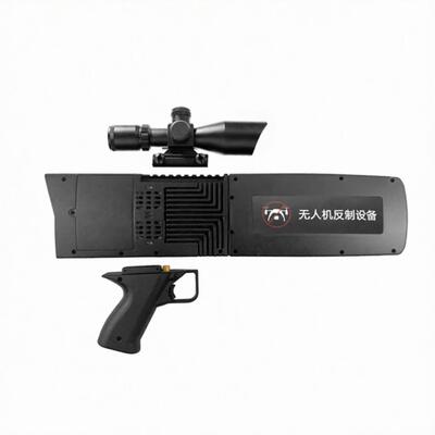 Beli Layar LCD Drone Signal Jammer Portable Gun Type Middle Power online manufacture