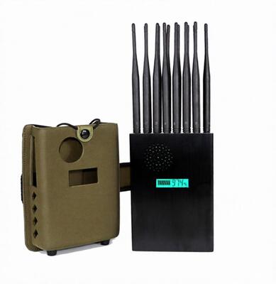 Beli 14 Band Portable Signal Jammer 12000mAh Kapasitas Baterai Layar LCD Multi Guna online manufacture