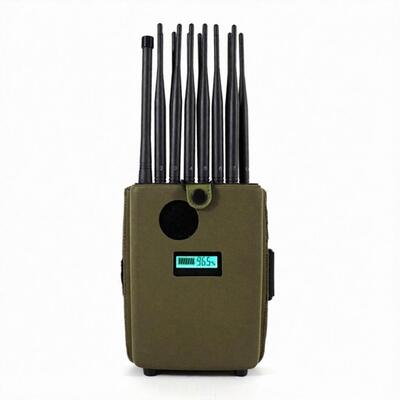 Beli High Power Portable Handheld Signal Jammer 14 Bands 2 - 25M Jamming range online manufacture