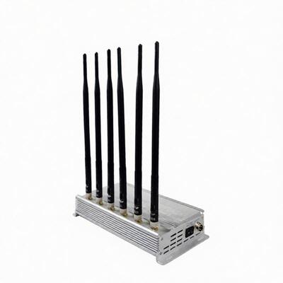 Beli 4G Bluetooth Wifi Signal Jammer 100V - 240V Power Supply Sweep Jamming Type online manufacture