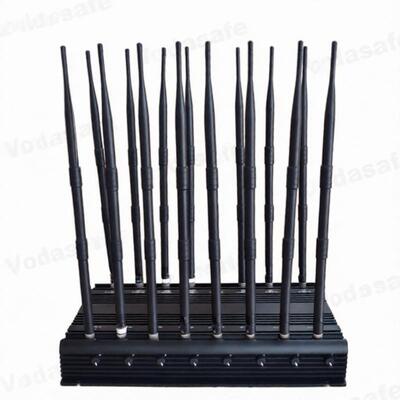 Beli 5.8G Full Band Wifi Signal Jammer 4G LTE 16 Antena Wifi Signal Blocker online manufacture