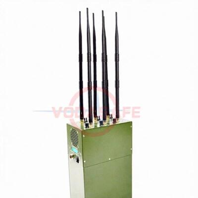 Beli 30W Mini Backpack Signal Jammer Remote Control 3dBi External Omni Directional Antenna online manufacture