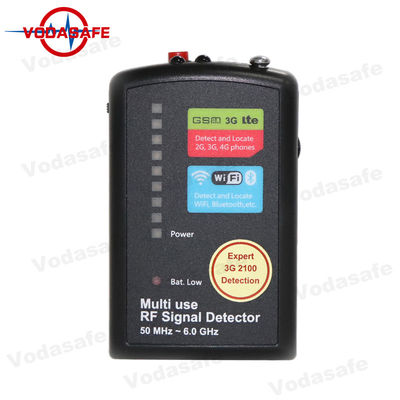 Beli 50MHz - 6GHz Wireless Bug Signal Detector / WiFi Wireless Bug Tersembunyi Mikrofon Signal Detector online manufacture