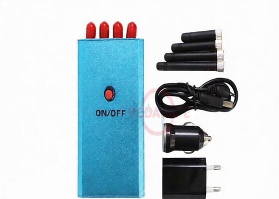 Beli Four Antennas Cell Phone Frequency Jammer, Mobile Phone Jammer Efektif Hingga 10m online manufacture
