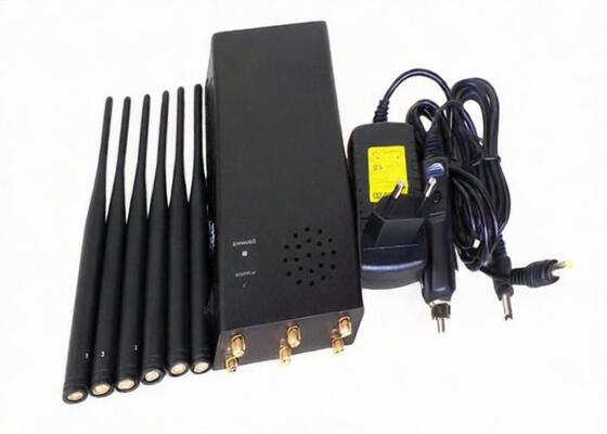 Beli High Power Six Way Portable Jammer Device, Cellular Signal Blocker 6000mAh Battery online manufacture