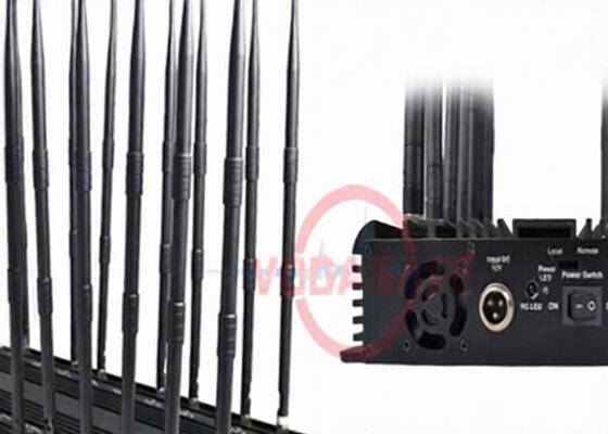 Beli Full Band Mobile Phone Signal Jammer, Perangkat Jammer Ponsel CDMA850MHz 35dbm / 3W online manufacture