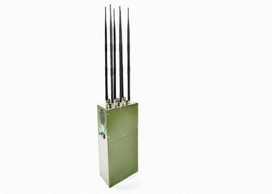 Beli 6 Frekuensi UHF VHF Jammer, Manpack Jammer Signal Blocker Desain Aman online manufacture