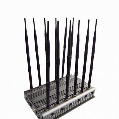 Beli Diperbarui Multi-Purpose Cell Phone Frequency Jammer Stable Capability 6 - 8W / Band online manufacture