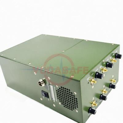 Beli Pemblokir Sinyal Sel Punggung Ponsel Jammer 30W Built In Battery Dengan Enam Antena online manufacture