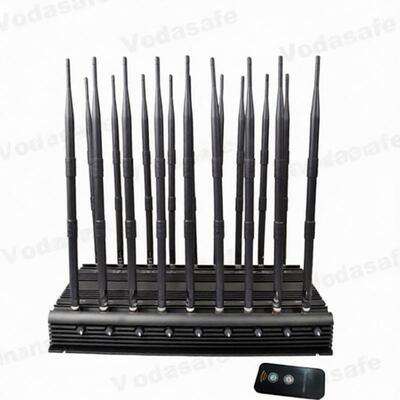 Beli GPS Lojack 47w Signal Jammer Blocker 3dBi 18 Band Purple Horn X18 online manufacture