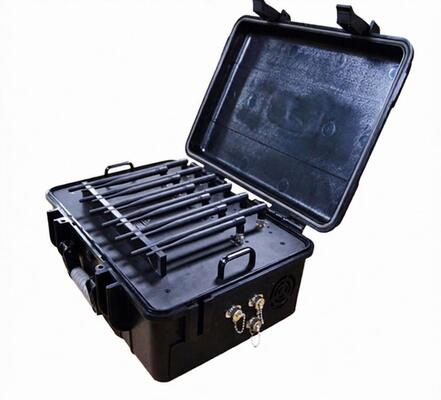 Beli ICNIRP 86 Watt Portable Signal Jammer 2.4G 5G UHF VHF WIFI Signal Blocker online manufacture