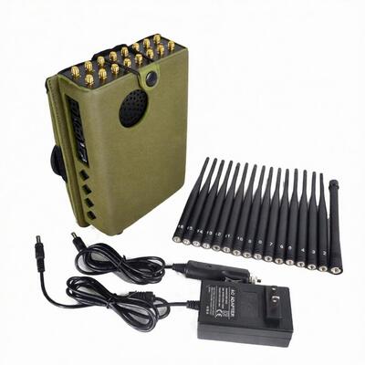 Beli ICNIRP 12000mAh Jammer Sinyal Genggam 2G 3G 4G 16W 6 Antena DC12V online manufacture