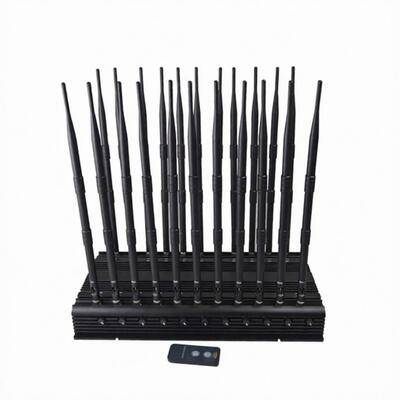 Beli Stationary 22 Bands Cell Phone Signal Jammer Sweep Jamming Untuk GSM 3G 4G 5G online manufacture
