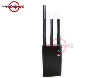 6 Way Handheld Cell Phone Signal Scrambler , Wifi Device Blocker Good Cooling System
