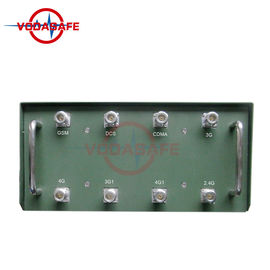 Drones Blocking Mobile Phone Signal Jammer 100M Coverage Range With Inner Battery